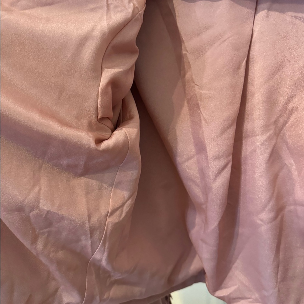 Vogue Pink Fringe Jacket vegan - Picture 4 of 5